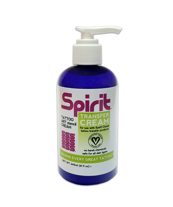 SPIRIT® CLASSIC Transfer Cream with dispenser 紋身轉印膏 泵式 - 8 oz. bottle