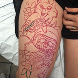 S8™ Tattoo RED Stencil Paper 紅色轉印紙