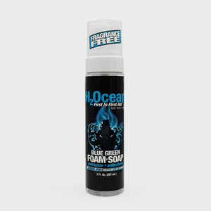 H2Ocean Blue Green Foam Soap 皮膚消毒清潔泡沫 7oz.