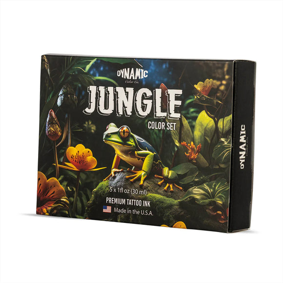 Dynamic Tattoo Ink Jungle 1oz Color Set (Pre-Order 預訂)