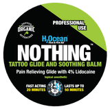 H2Ocean NOTHING Pain-Relieving Tattoo Glide and Soothing Balm 7oz.