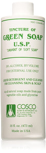 Cosco Tincture of Green Soap Twin U.S.P. Medical Tattoo Cleanser 綠藻 - 16 fl. oz.