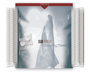 S8™ RED Tattooing Towel 即棄清潔毛巾 50pc/ bag - Pre-Order 預訂